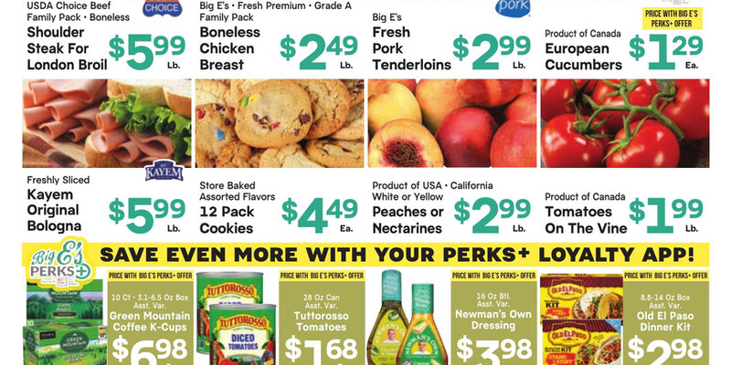 Big E's Supermarket Easthampton, MA flyer