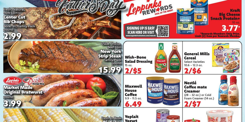 Leppinks Food Centers flyer
