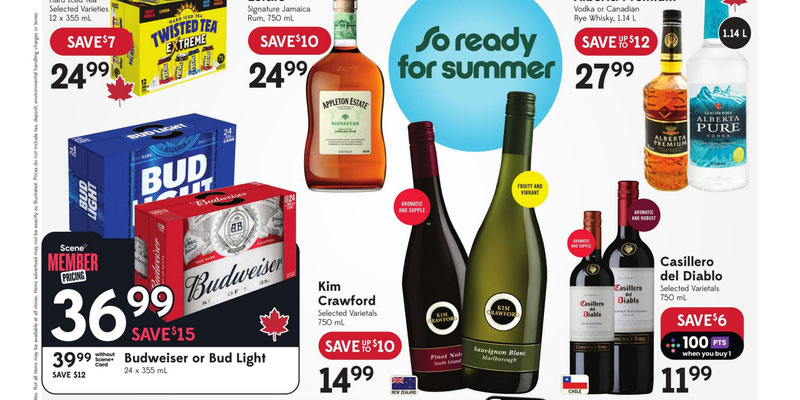 Safeway Liquor Canada flyer