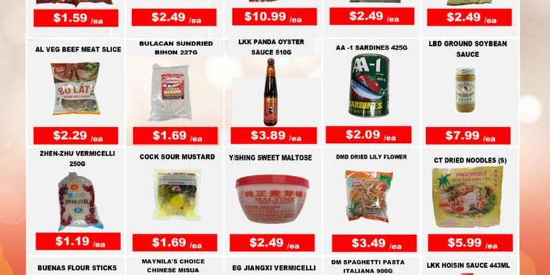 Hong Kong Food Market Calgary flyer