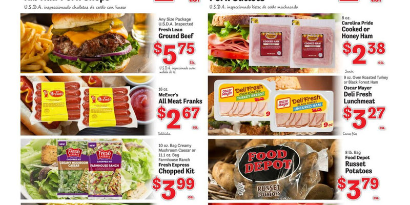 Food Depot flyer
