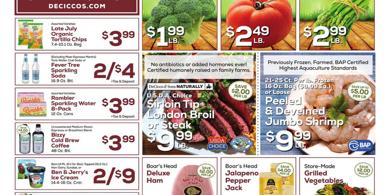 DeCicco & Sons flyer