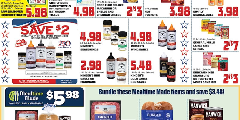 Saubel Markets flyer