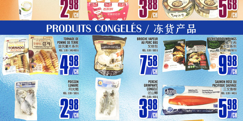 Marché Sheng Tai Quebec flyer