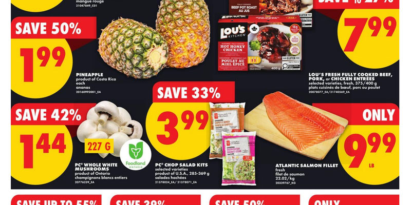 No Frills GTA flyer