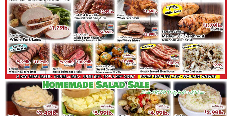 Dutch Way Farm Market flyer