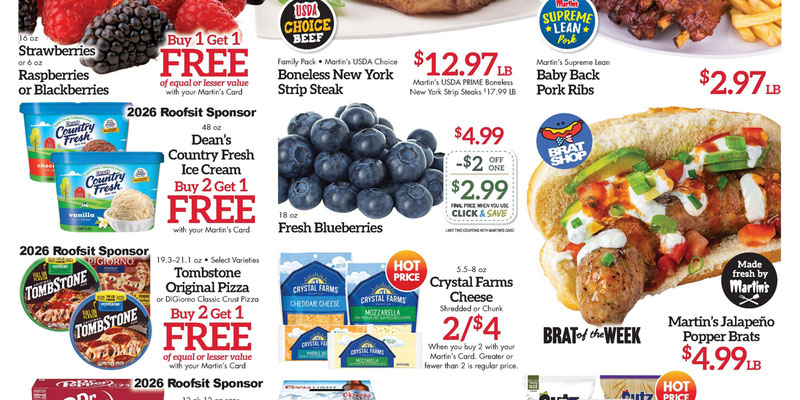 Martin's Super Market flyer