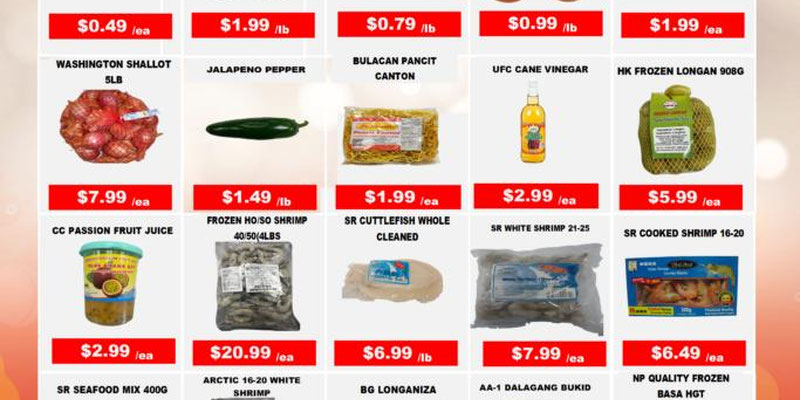 Hong Kong Food Market Calgary flyer