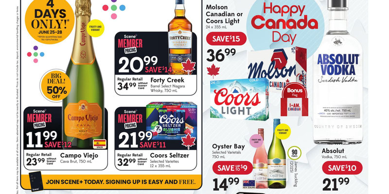 Safeway Liquor Canada flyer