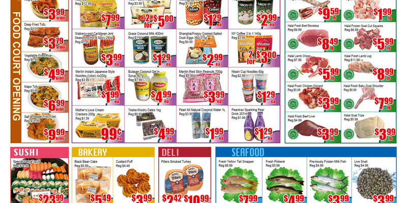 Pacific Fresh Food Market Pickering flyer