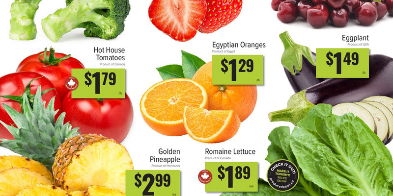 Produce Depot flyer