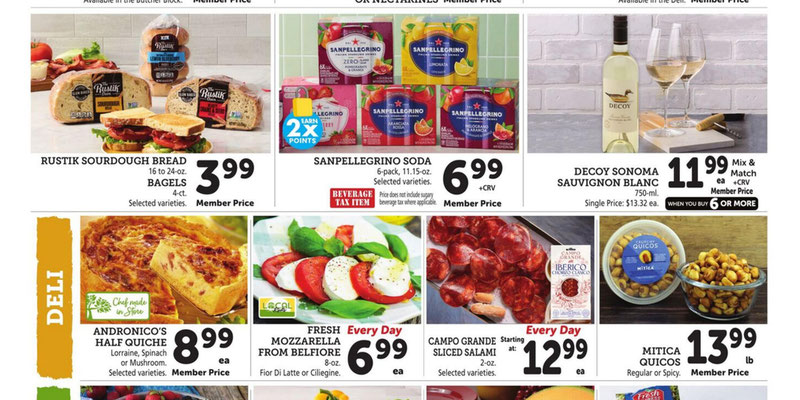Andronico's flyer