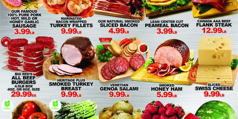 Big Red Markets flyer