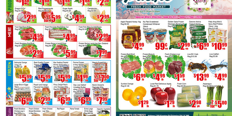 Pacific Fresh Food Market Pickering flyer