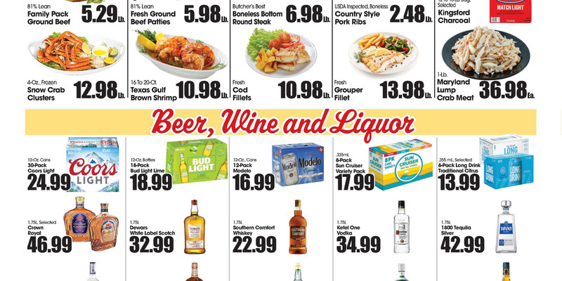 Bradfords Neighborhood Market Hollywood, MD flyer
