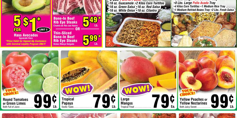 Carnival Supermarket flyer