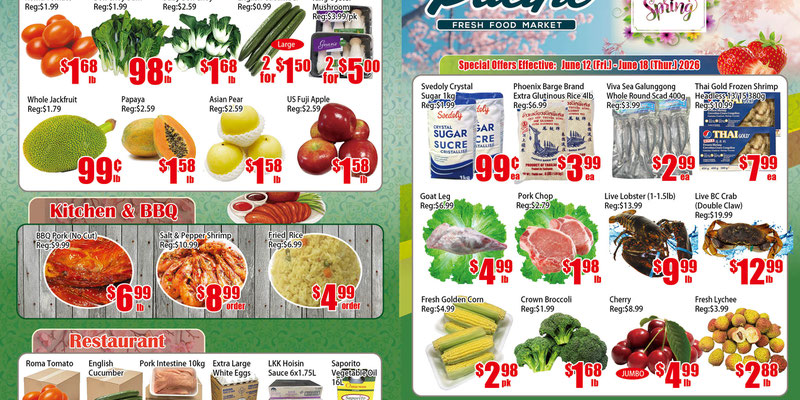 Pacific Fresh Food Market North York flyer