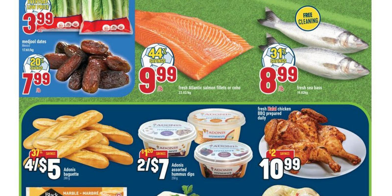 Adonis Ontario flyer