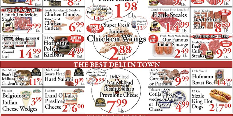 Chanatry's Hometown Market Weekly Ad