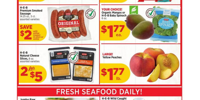 HEB flyer