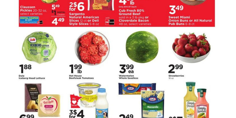 Cub Foods flyer