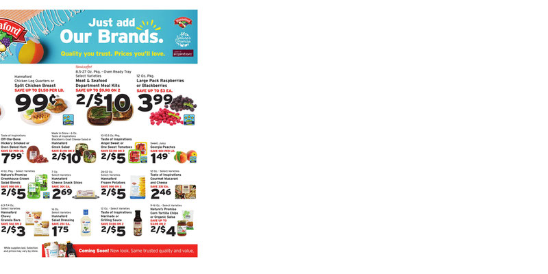 Hannaford flyer
