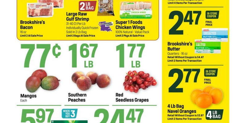 Super 1 Foods Weekly Circular