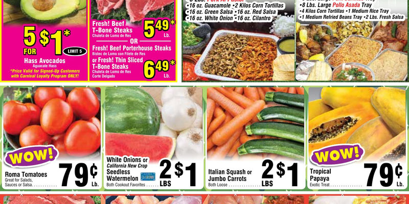 Carnival Supermarket flyer