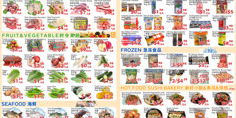 Ranch Fresh Supermarket flyer