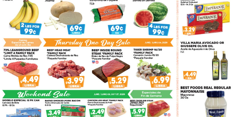 DEL SOL HOLTVILLE, CA Weekly Ad