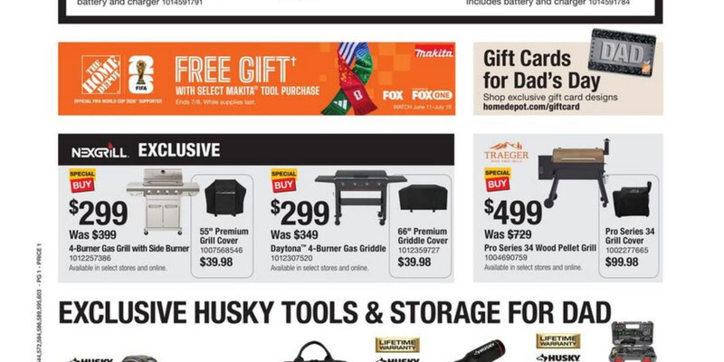 Home Depot Father's Day