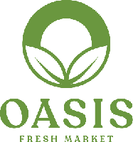 Oasis Fresh Market North Tulsa OK logo