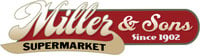 Miller and Sons Supermarket  Verona, WI logo