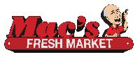 Mac's Fresh Market 1530 Arkansas Road West Monroe, logo